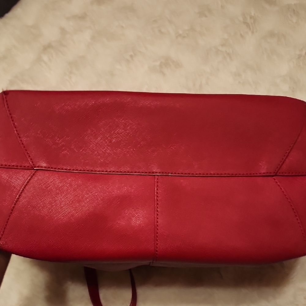 DKNY Cherry Red Women's Tote - Picture 16 of 16
